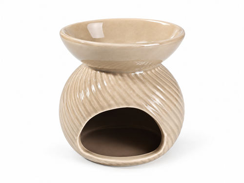 Calmory Ella Duftlampe aus Keramik beige