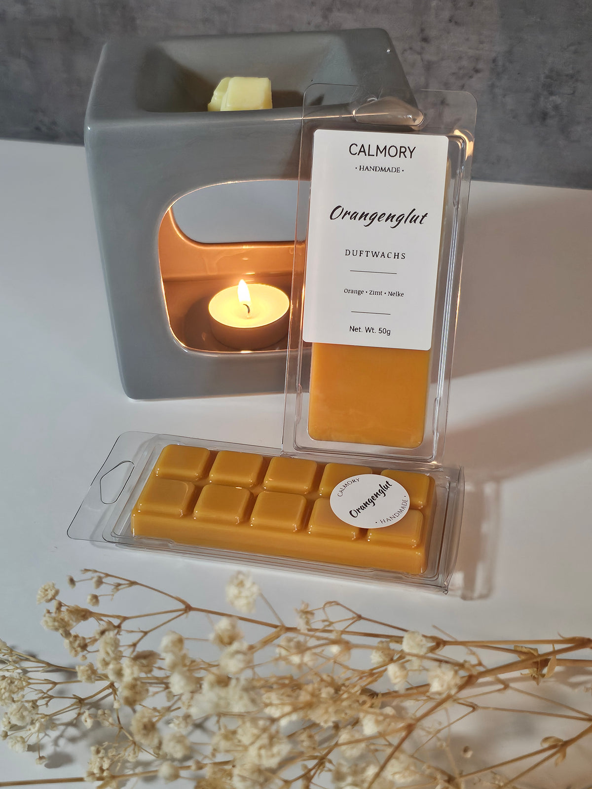 Orangenglut Duftwachs 50 g