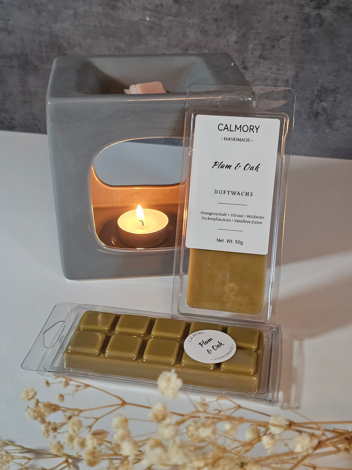 Plum & Oak Duftwachs 50 g
