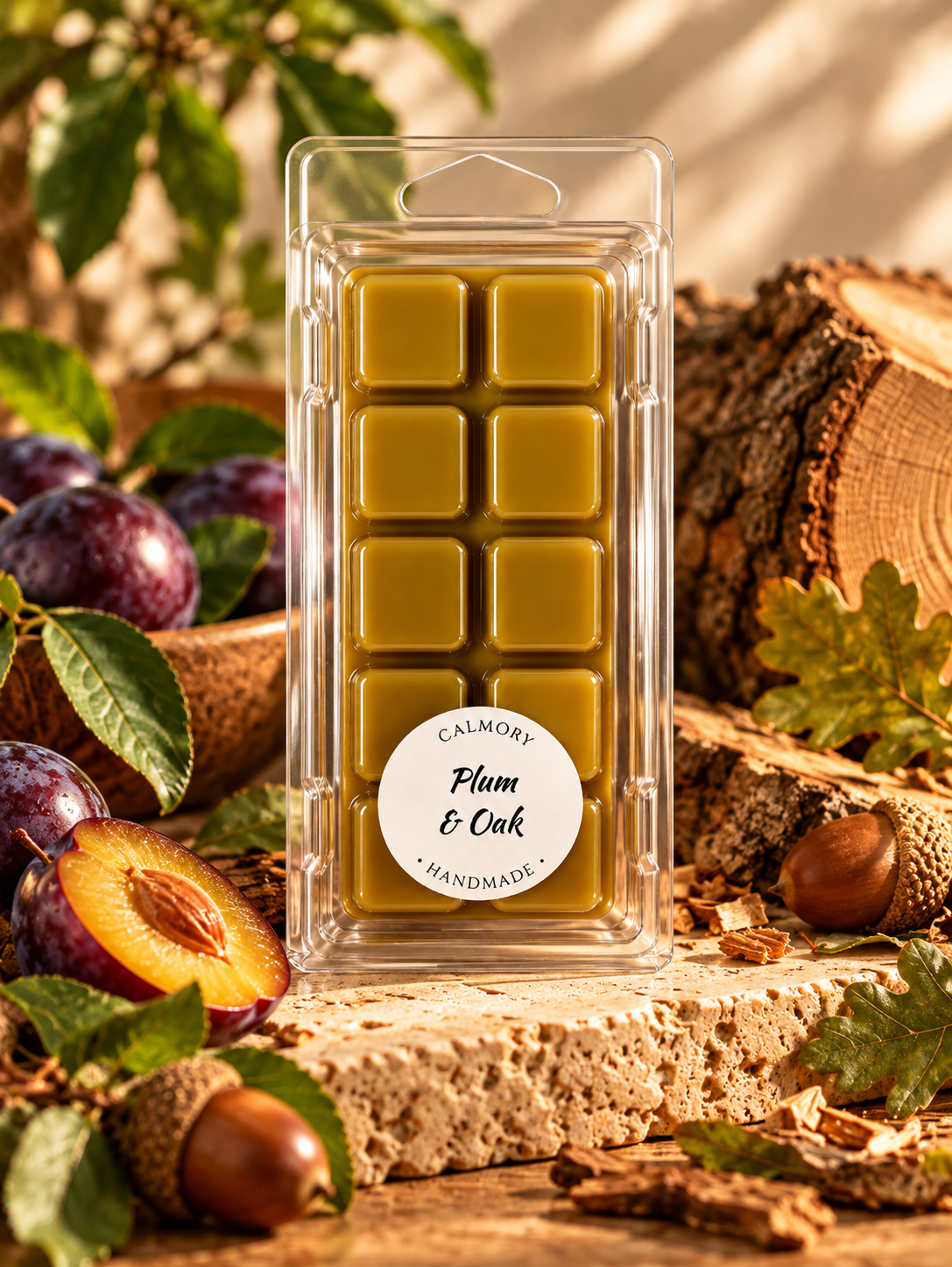 Plum & Oak Duftwachs 50 g