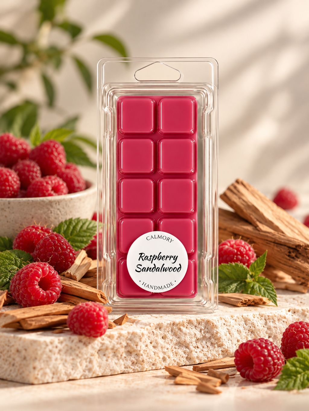 Frosted Raspberry Sandalwood Duftwachs 50 g
